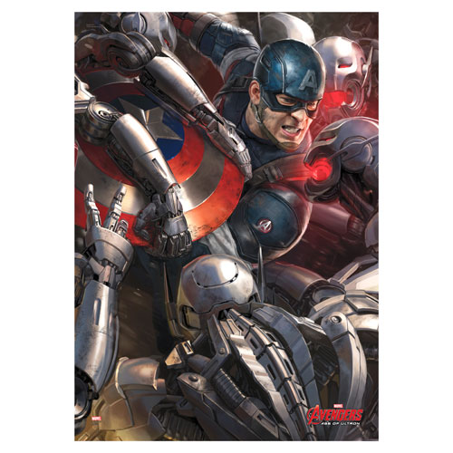 Avengers: Age of Ultron Captain America MightyPrint Wall Art Print